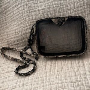 Kelly Wynne Clear Mingle Mingle Mini Crossbody Bag